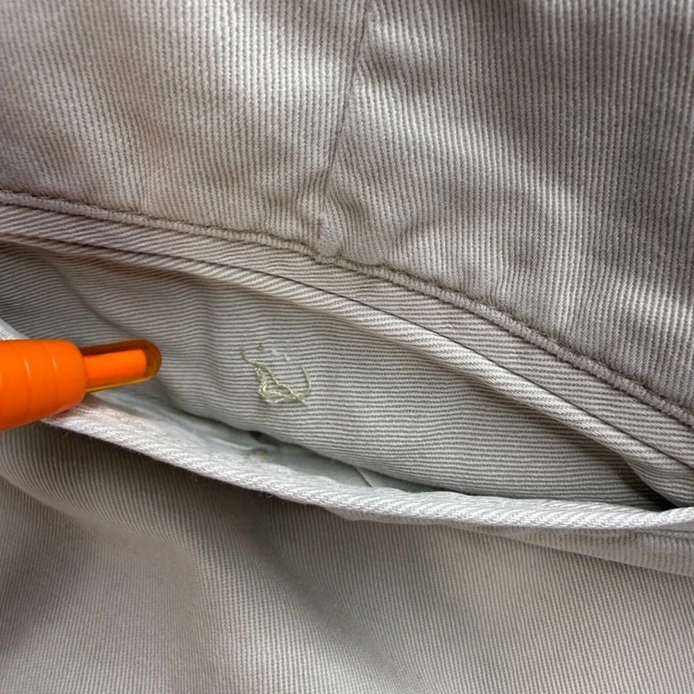 VTG Polo Ralph Lauren Chino Pants Andrew Pant 38x32 (FIT 36x30) Khaki Pleated P